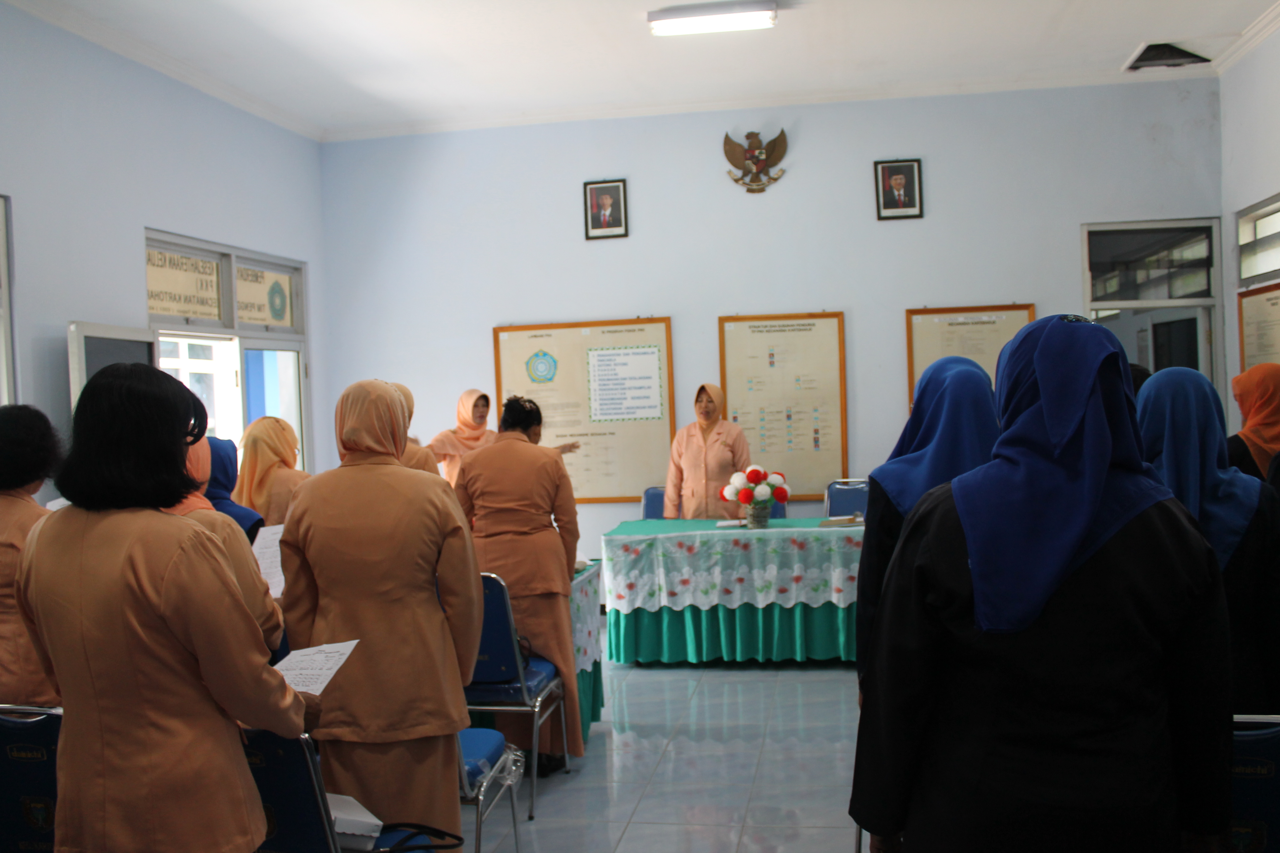 Hasil Pertemuan Rutin DWP Kecamatan Kartoharjo