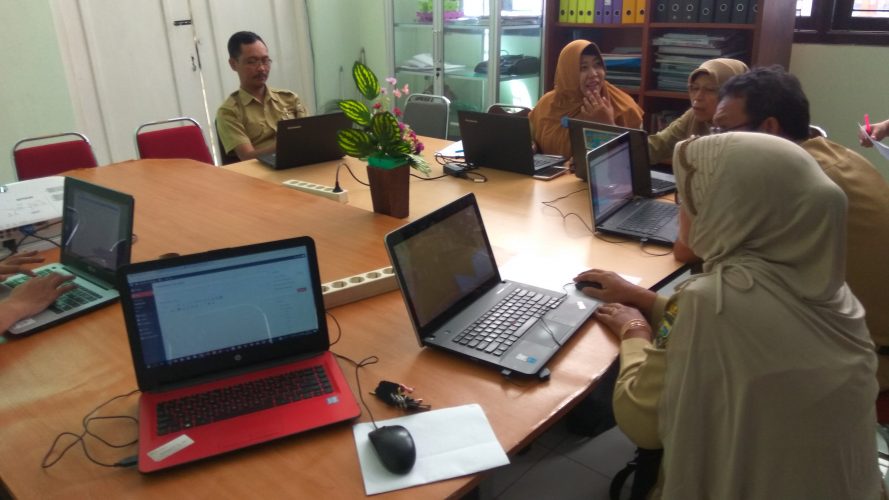 Rapat Pelatihan Pengisian Website PPID Pembantu