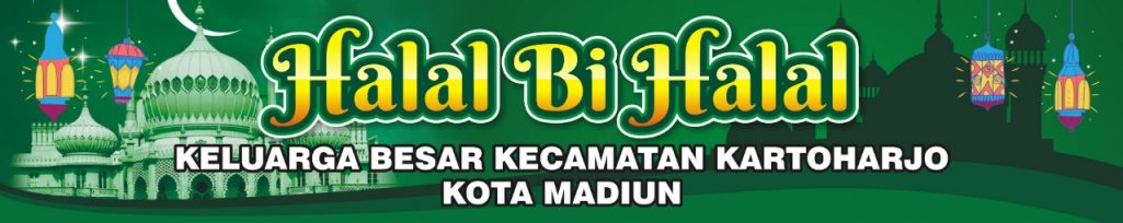 Halal Bi Halal Keluarga Besar Kecamatan Kartoharjo Kota Madiun